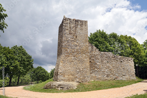 Ancient City Wall Of Montemonaco, Ascoli Piceno photo