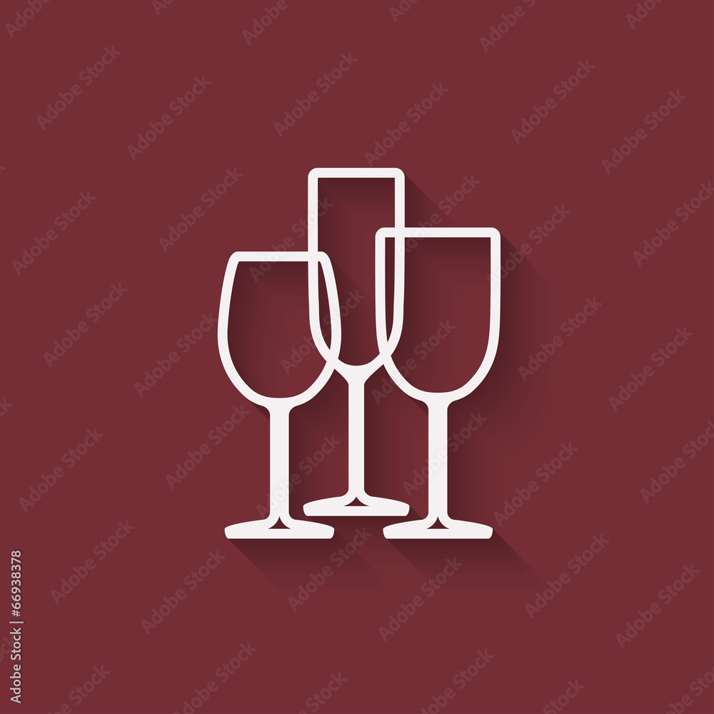 wine menu design element wine menu design element