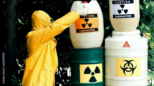 Dump of toxic substances