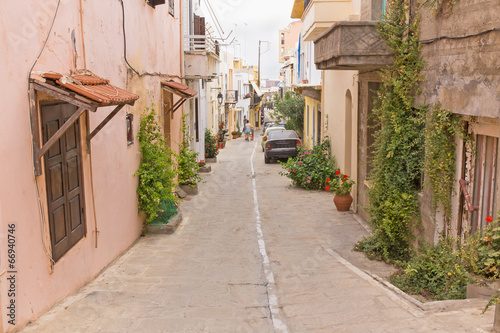 Fototapeta Naklejka Na Ścianę i Meble -  beautiful streets of Rethymno