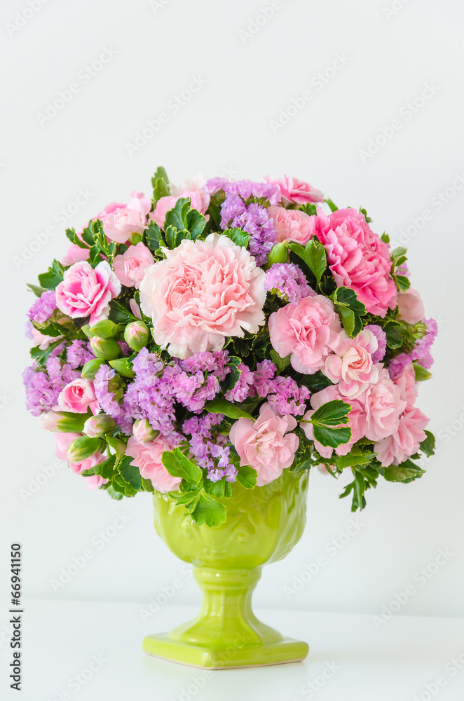 Bouquet in vase