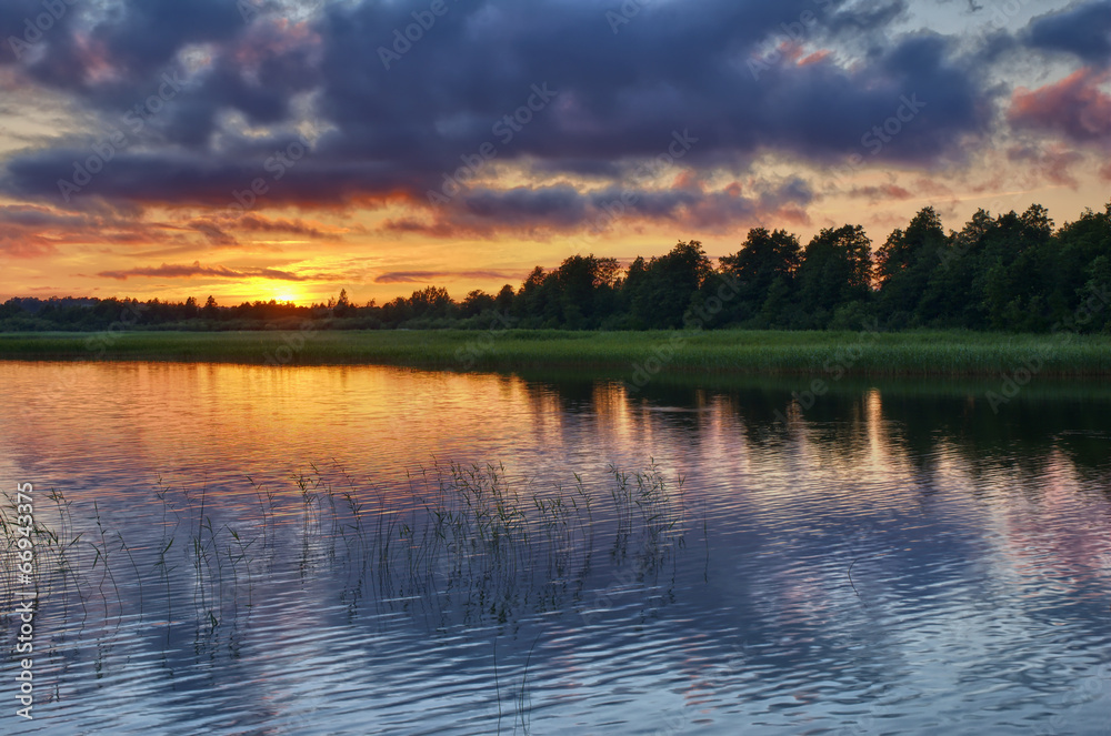 Fototapeta premium Sunset