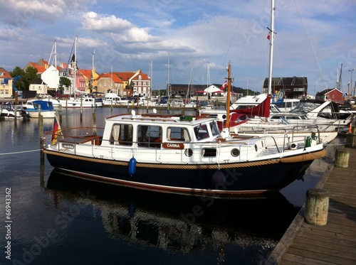 Hafen Faaborg in Dänemark