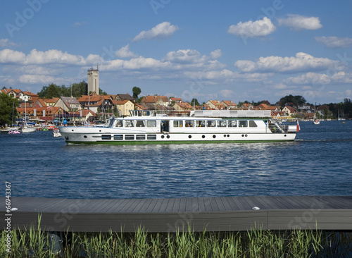 Jetty and tourist resort