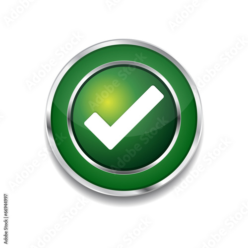 Tick Mark Circular Green Vector Web Button Icon Free Download Tick Mark Circular Green Vector Web Button Icon - GFXLoad