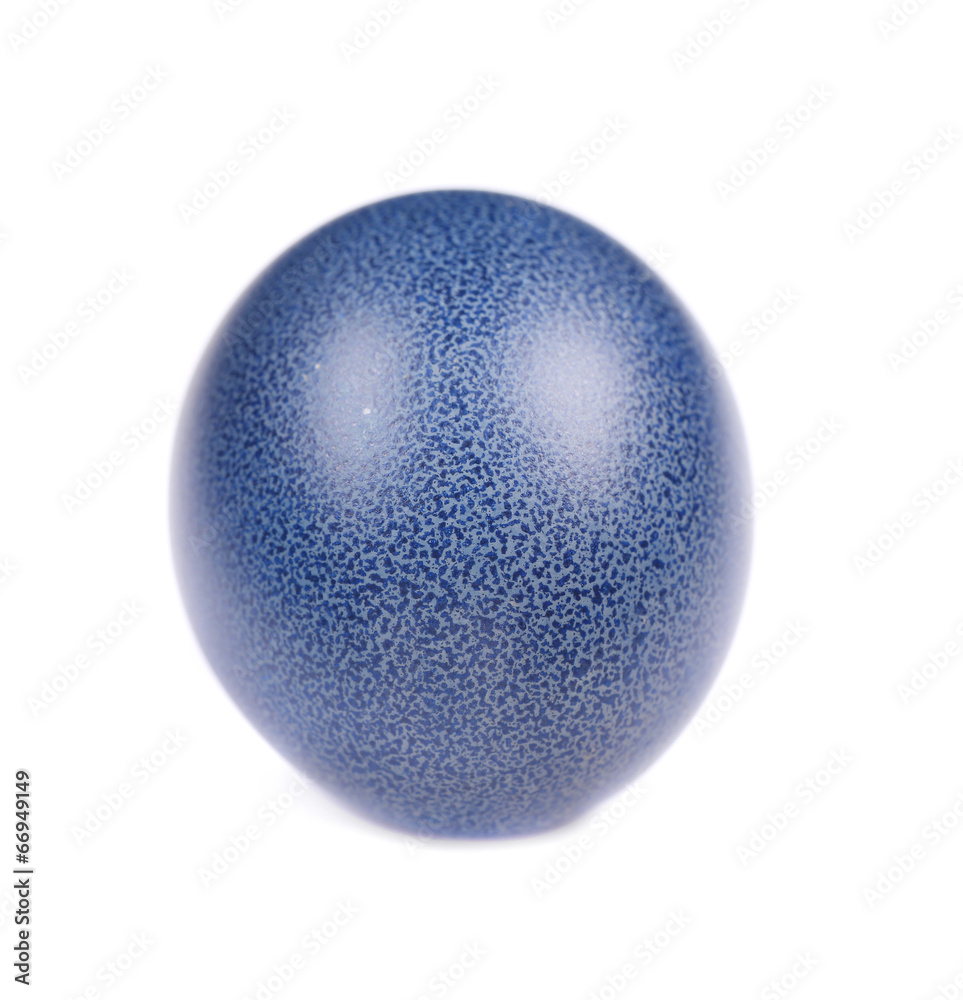 Blue easter egg.