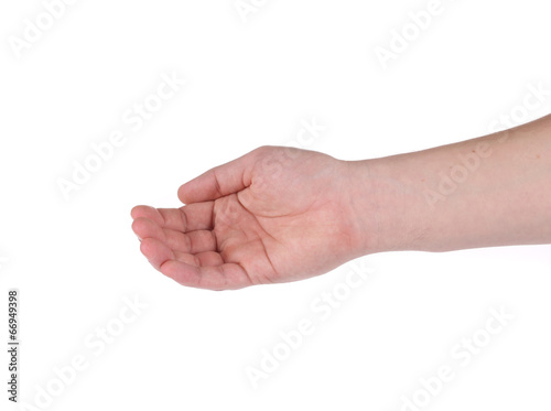 Male hand sign.