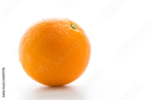 Orange isolated on white