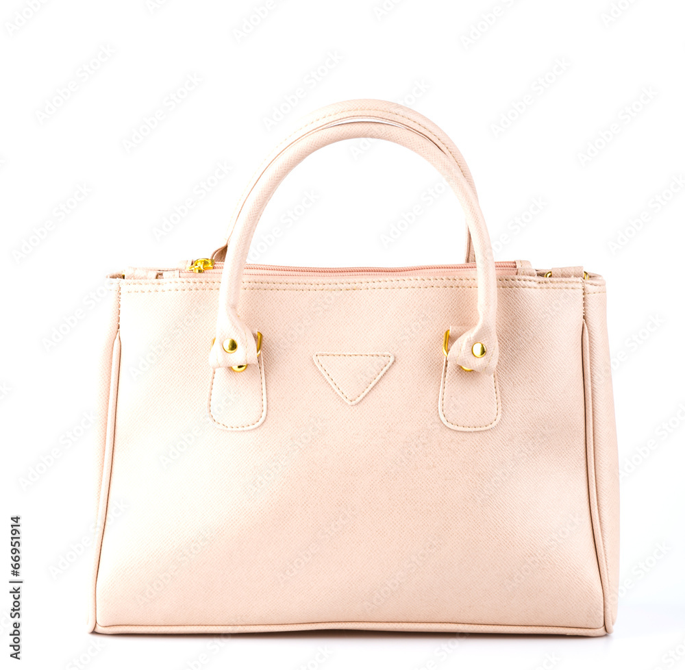 Handbag isolated white background Handbag isolated white background
