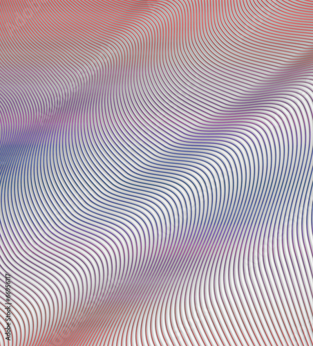 Wavy abstract in pastel colors