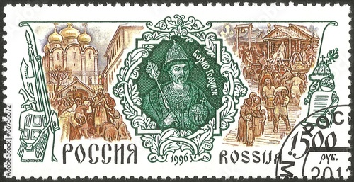 Slika na platnu Russian tsar Boris Fyodorovich Godunov