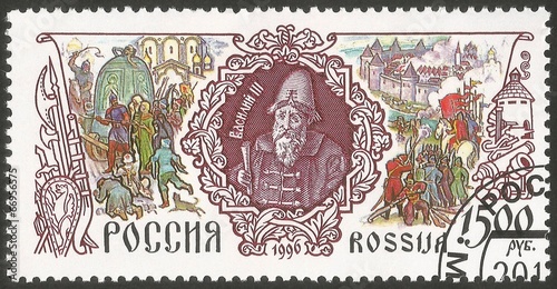 Obraz na płótnie Grand Prince of all Russia Vasily III