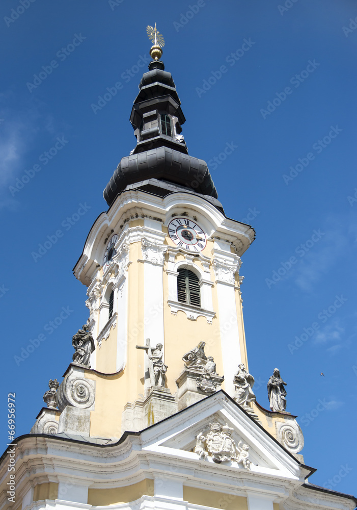 Obraz premium Dorfkirche in Österreich