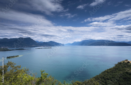 panoramic view of lake Garda