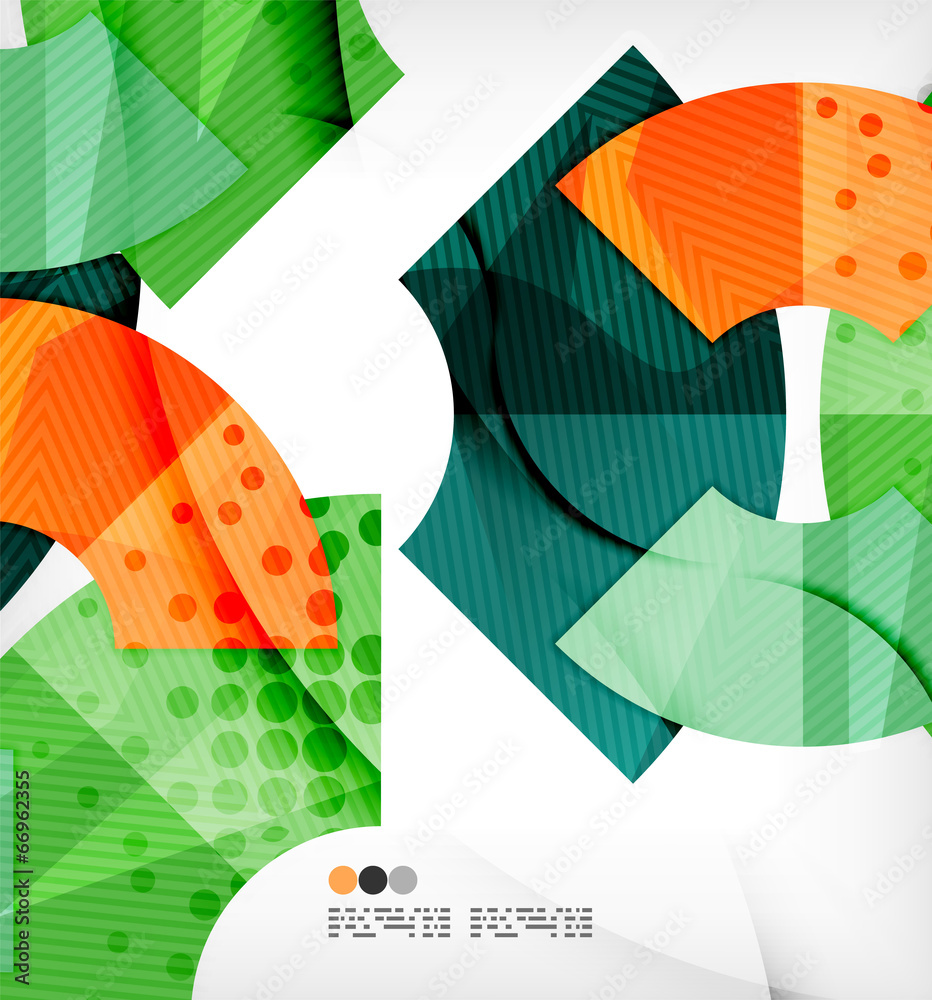 Abstract geometric shapes background Abstract geometric shapes background