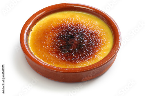 Obraz na plátně crema catalana, catalan cream, spanish dessert