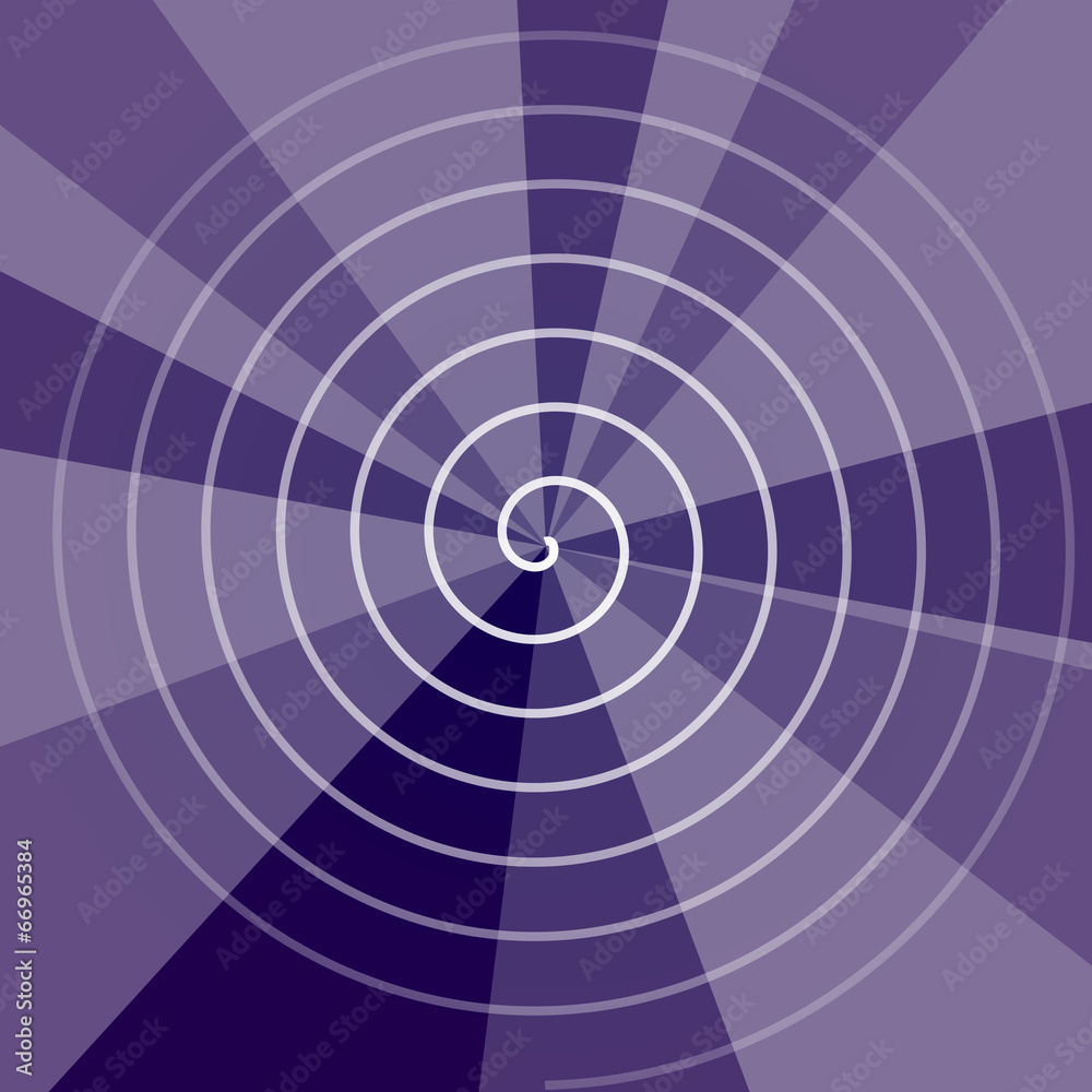 Abstract violet radial background with helix Abstract violet radial background with helix