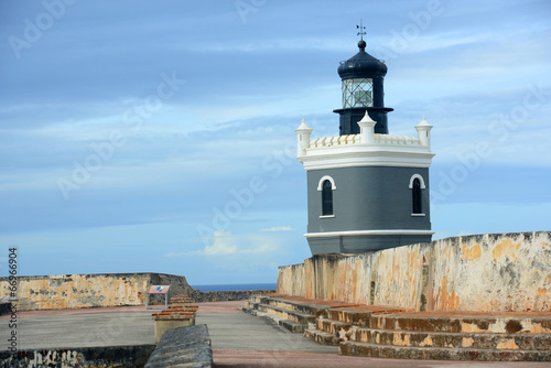 Castillo San Felipe del Morro Lighthouse, San Juan photo