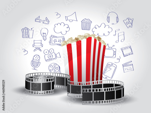 Realistic Movie Elements with Doodle