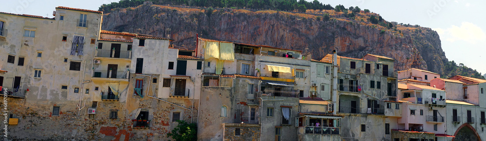 Village de Céfalu en Sicile