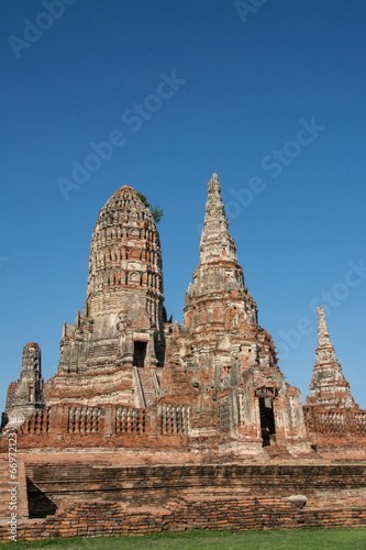 Chai Wattanaram Temple  Ayuddhaya  Thailand