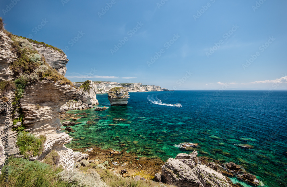 Küste bei Bonifacio - Korsika