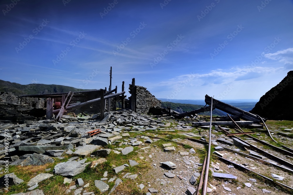 Remains of the Old Mining Station Remains of the Old Mining Station