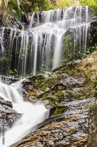Wang Bua Ban waterfall in Doi Suthep-Pui Nationnal Park , Chiang