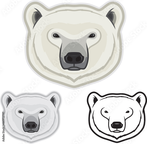 Polar Bear Face