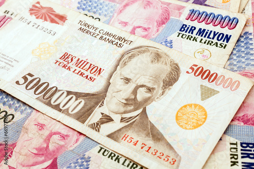 Turkish Currency photo