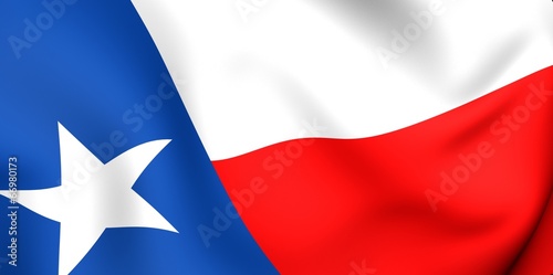 Flag of Texas, USA.