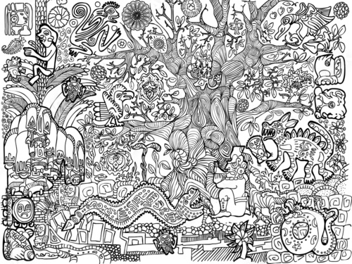 The Illustration Of Maya Pictures