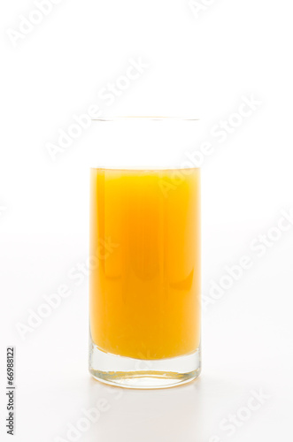 Orange juice glass