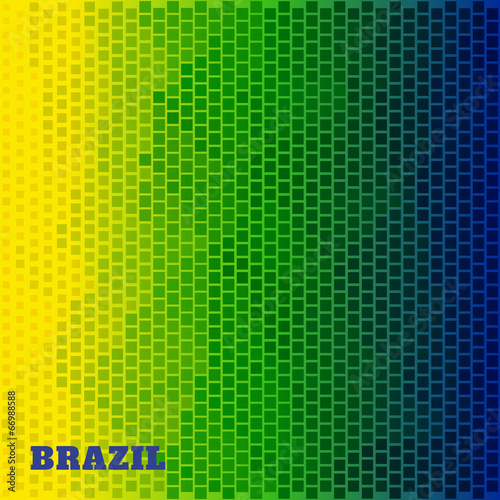 brazil flag illustration