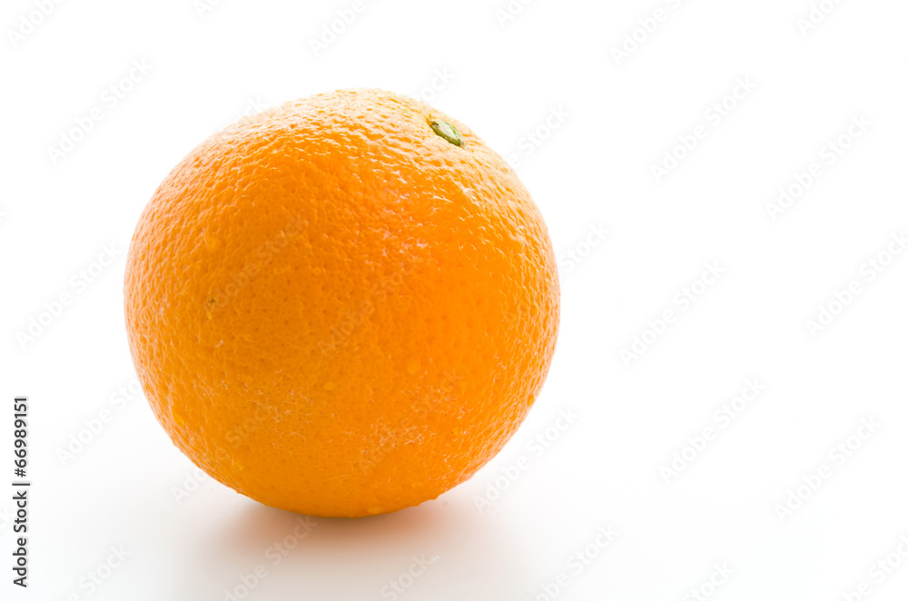 Orange isolated on white