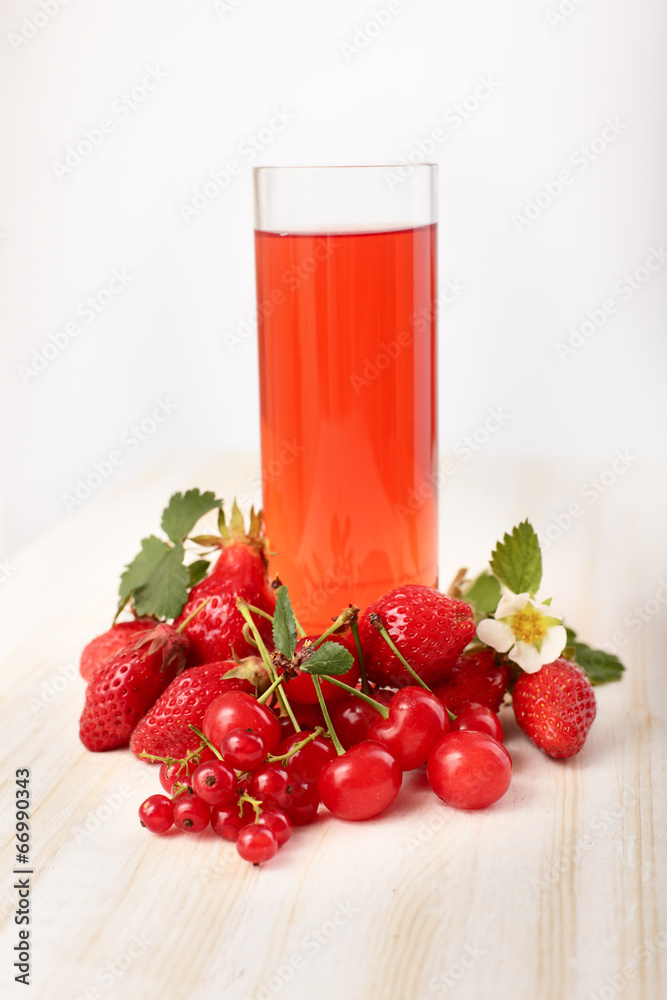 berries and drink berries and drink