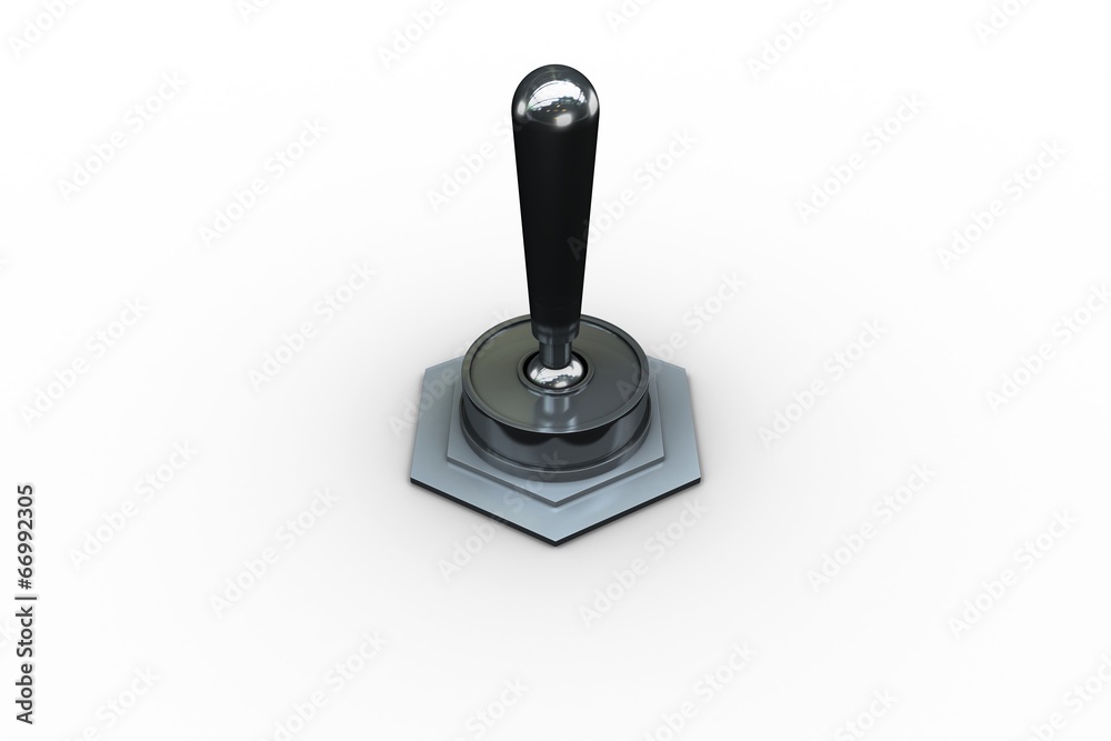 Digitally generated metal flip switch Digitally generated metal flip switch