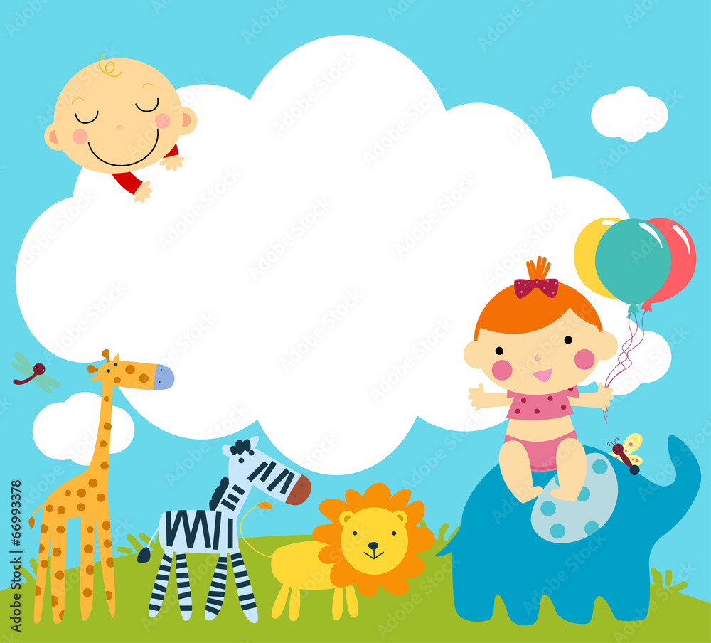 Baby and animals Baby and animals