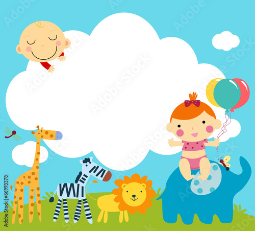 Baby and animals