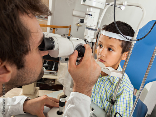 At the Optician photo