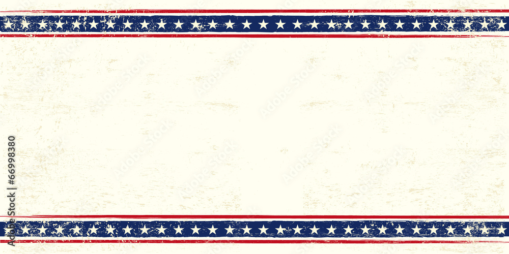 Naklejka premium USA postcard