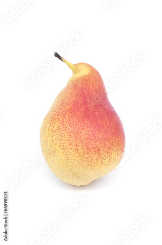 Fresh pear isolated on white background.