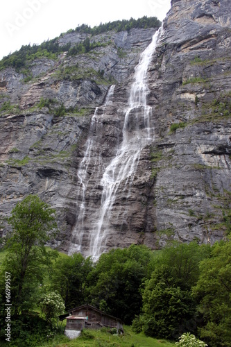 Wasserfall im Lauterbrunnental