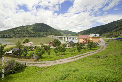 rural landscape in Romania