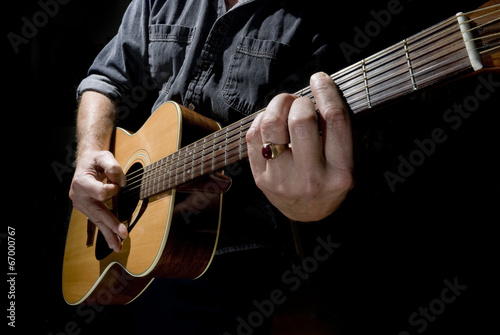 Acoustic Guitar Musician
