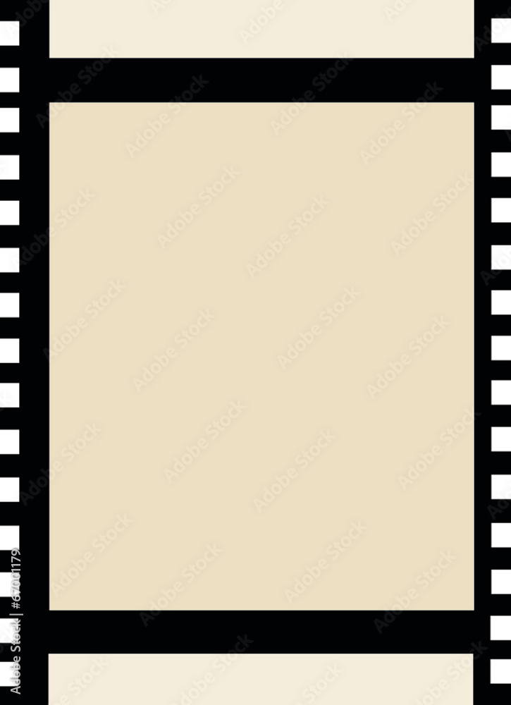 Fragment of movie film ribbon.Background