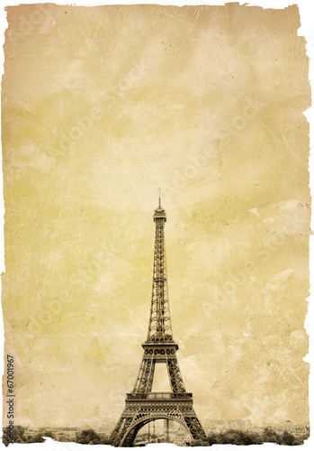 Vintage Eiffel Tower