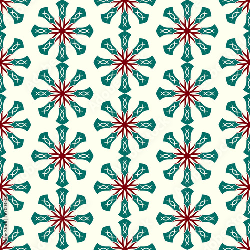 Turquoise Roots or Tribal Pattern on Pastel Background