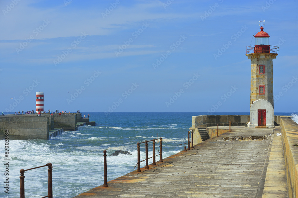 Ancient lighthouse, Porto - Portugal (Europe)