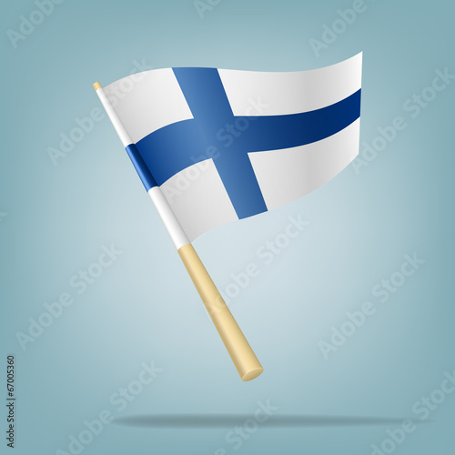 Flag of Finland, Vector illustration